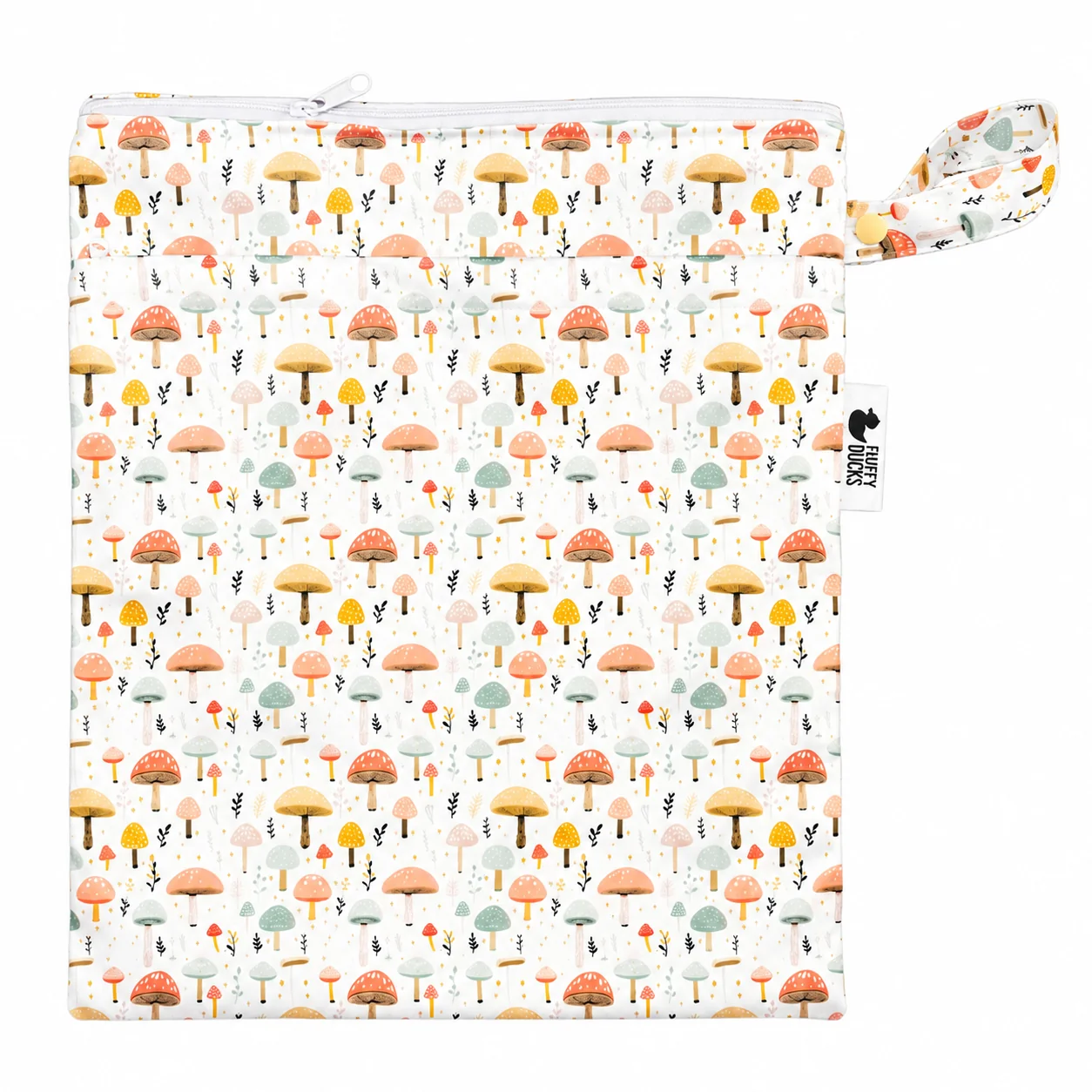 Toadstool Dreams | Double Pocket Wet Bag