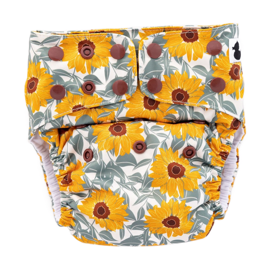 Sunflower XL (Toddler) Cloth Nappy