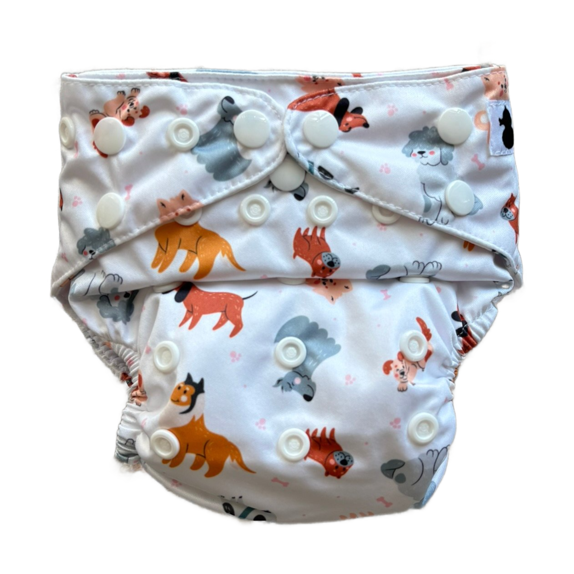 Dog Print Reusable nappy