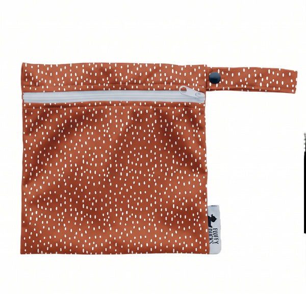 Mini Wet Bag | Rust Drops