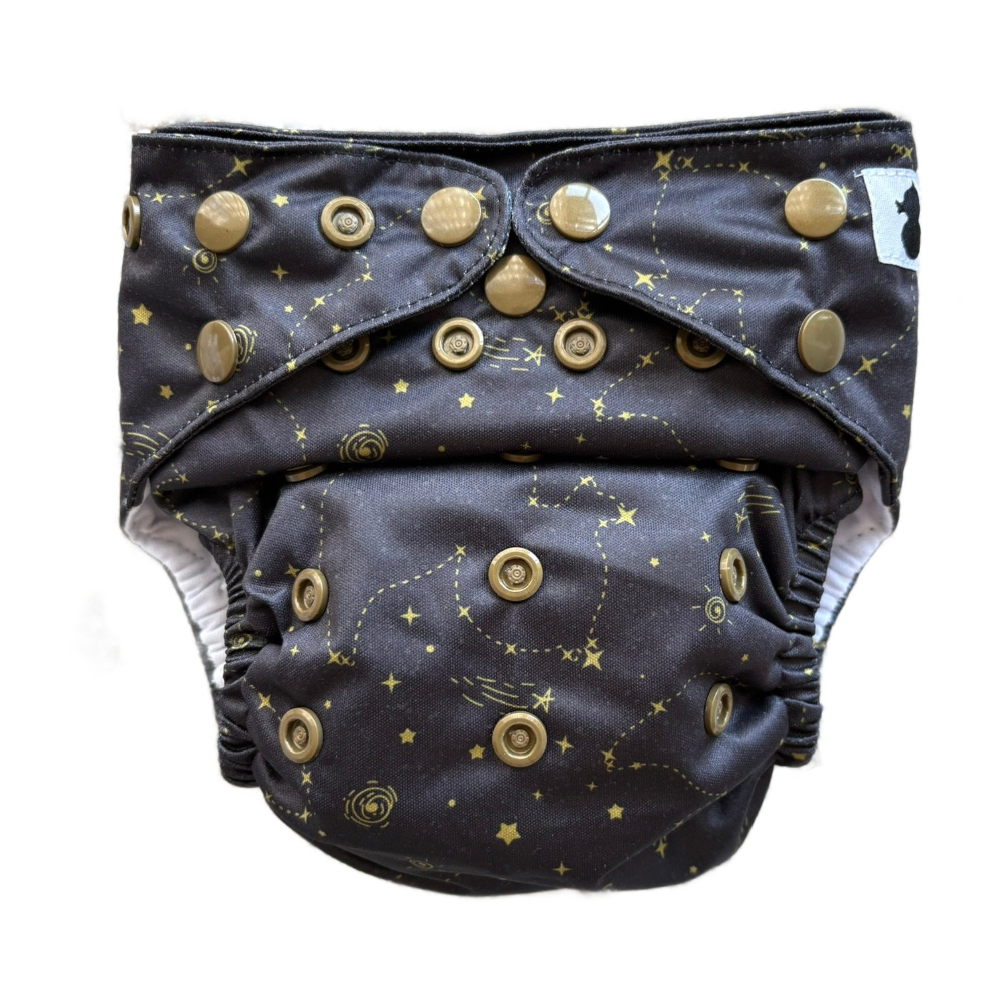 Constellation print reusable nappy
