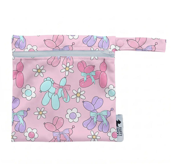 Mini Wet Bag | Balloon Dogs
