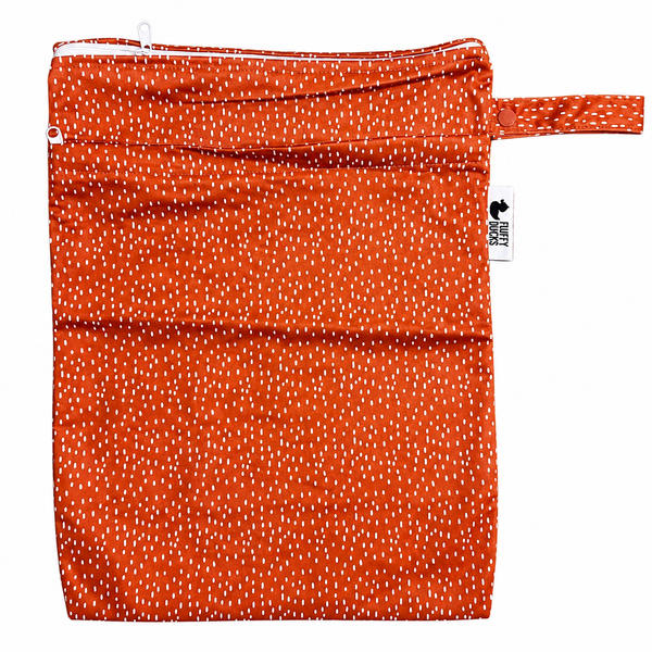 Rust Drops | Double Pocket Wet bag
