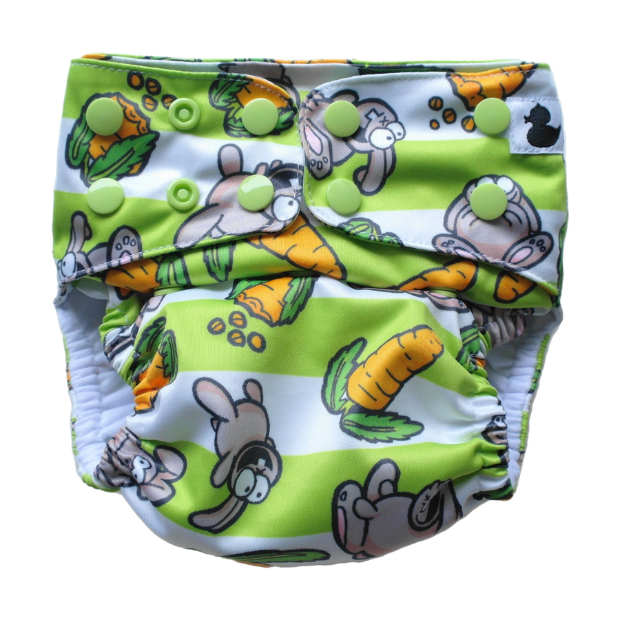 Rabbit Crunch XL (Toddler) Cloth Nappy