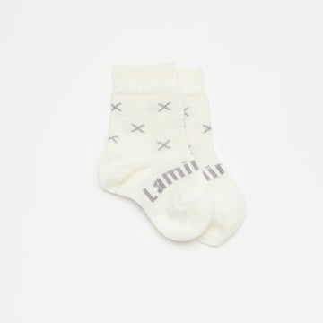 Lamington Merino Wool Crew Socks - Fox